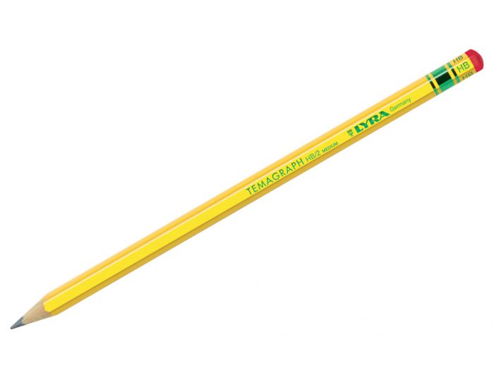Graphite pencil Lyra Temagraph
