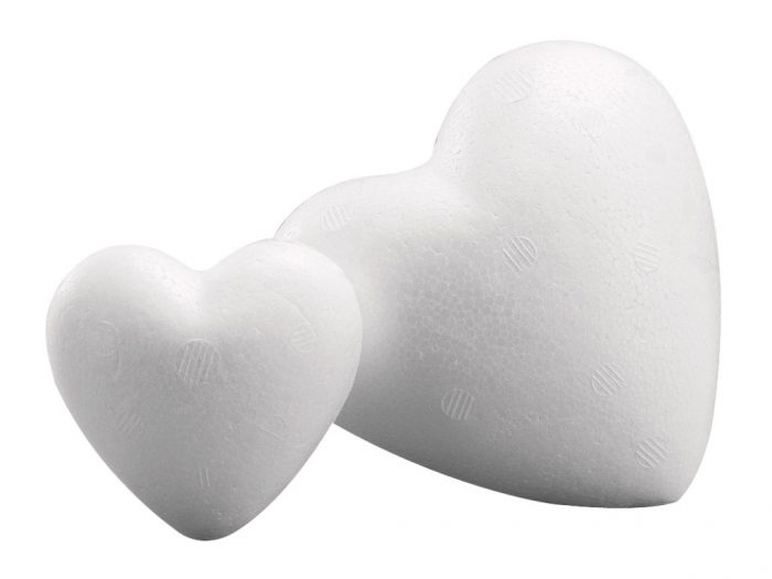 Styrofoam-heart Rayher