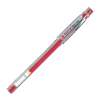 Gel-Ink pen G-TEC-C4 red