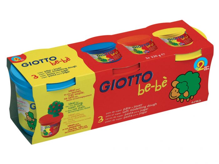 Soft modelling dough Giotto be-be 3x220g