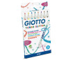 Flomasteris Giotto Turbo Glitter 8vnt.