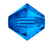 Crystal bead Swarovski bicone 5328 4mm 30pcs 206 sapphire
