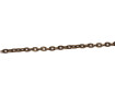 Antique anchor chain 5.5mm 1m oxidized gold