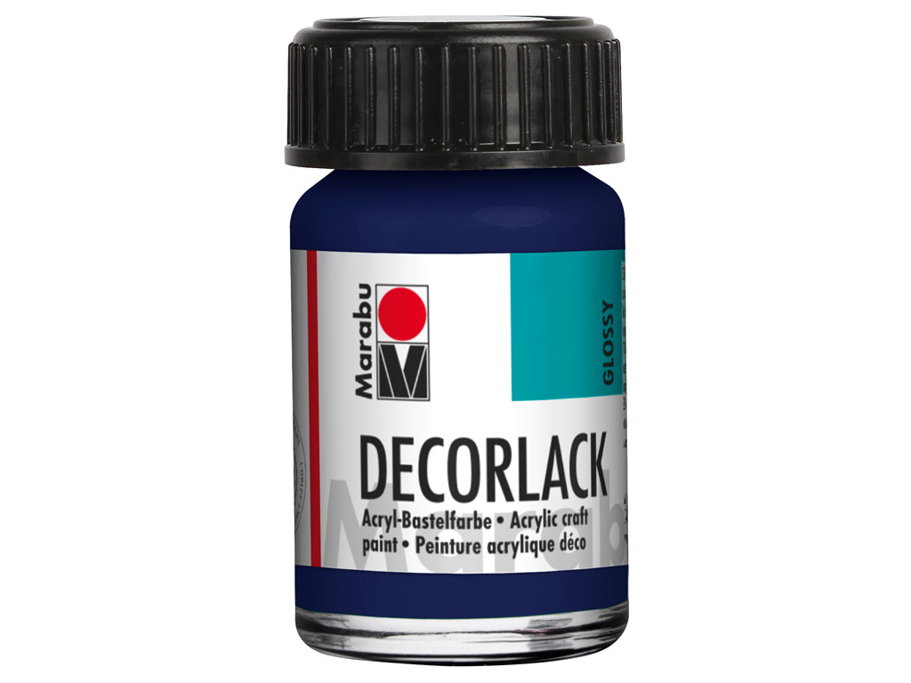 Hobby acryl Decorlack 15ml 055 dark ultramarine