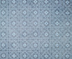 Lokta Paper 51x76cm Morocan Tiles Sky Blue on Navy Blue