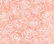 Lokta Paper A4 Roses White on Coral