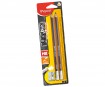 Graphite pencil BlackPeps Jumbo HB with eraser 2pcs+sharpener