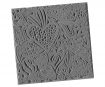 Texture plate Cernit 9x9cm hearts
