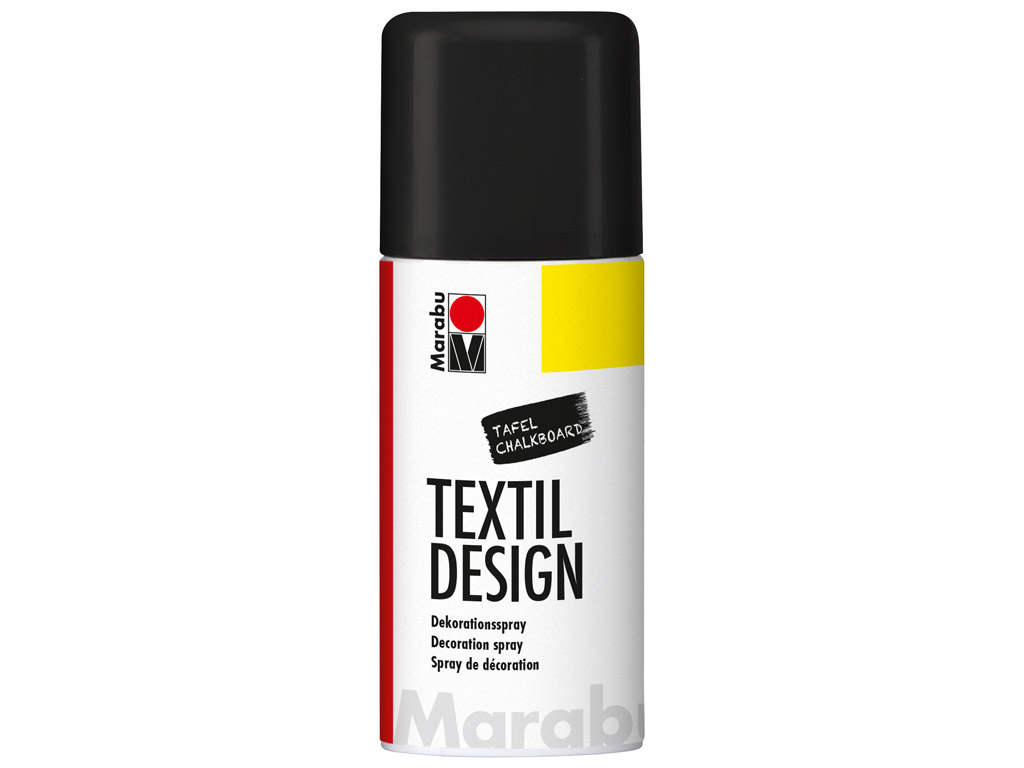 Tahvlivärv tekstiilile Textil Design aerosool 150ml 875 black