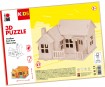 Wooden 3D puzzle Marabu Kids Beach House 27 pieces