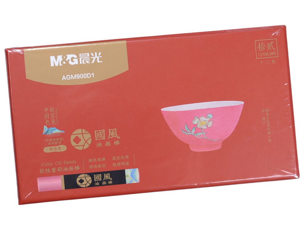 Õlipastell M&G Chinese Style 12tk