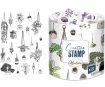 Stamp set Aladine Creative Stamp 21pcs Plants + ink pad black