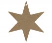 MDF-figūrėlės Gomille  žvaigždė ne.890 d=11cm h=0.6cm