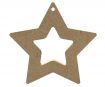 MDF-figūrėlės Gomille žvaigždė ne.1400 12x14cm h=0.6cm
