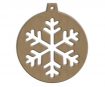 MDF-object Gomille christmas ornament no.4093 9x10cm h=0.6cm