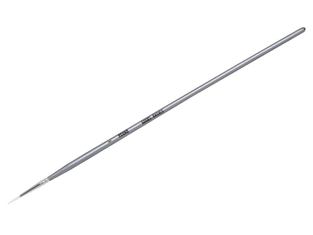 Brush Liquitex Basics synthetic round 01 long handle