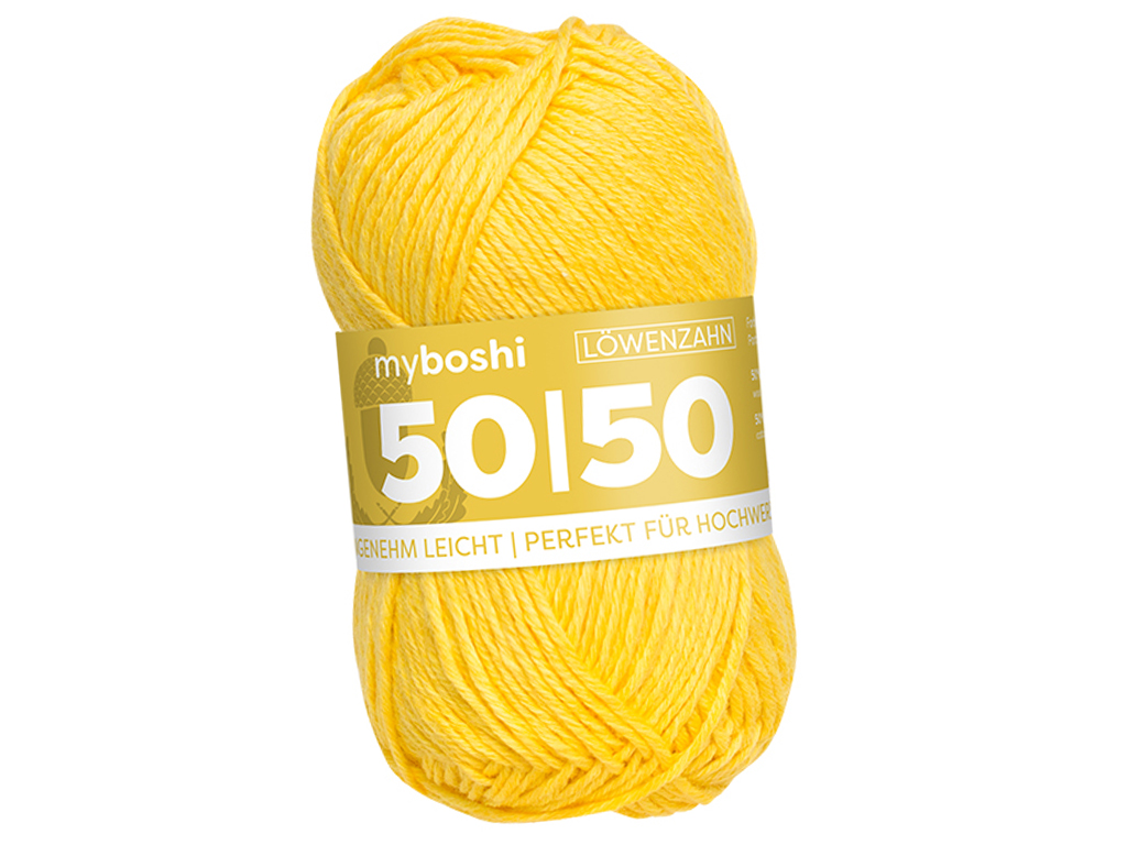 Yarn Myboshi 50/50 50% cotton/50% merino 50g/110m dandelion