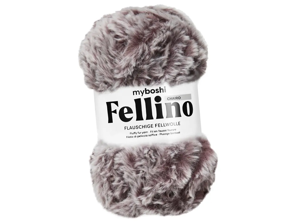 Yarn Myboshi Fellino 100% polyester 100g/65m chairo