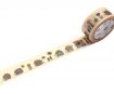 Washi dekoratyvi lipni juostelė mt Lisa Larson 18mmx7m hedgehog garden