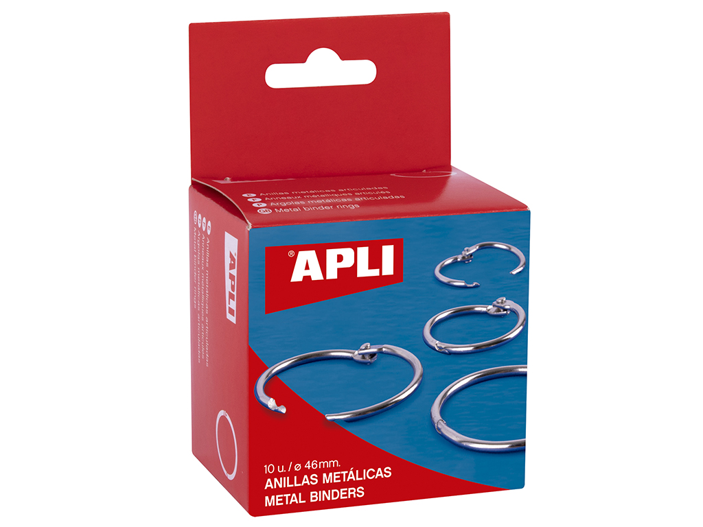 Metallist rõngas Apli avatav 46mm 10tk