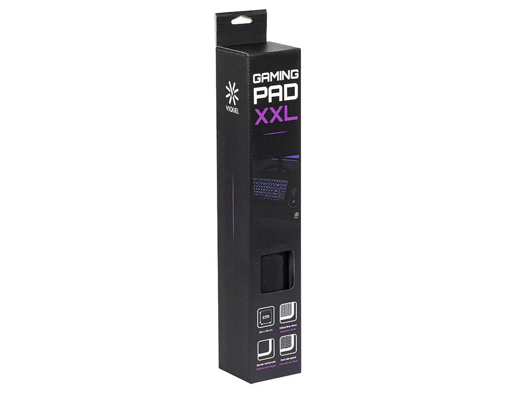 Stalo patiesalas Viquel 90x40cm Gaming juoda