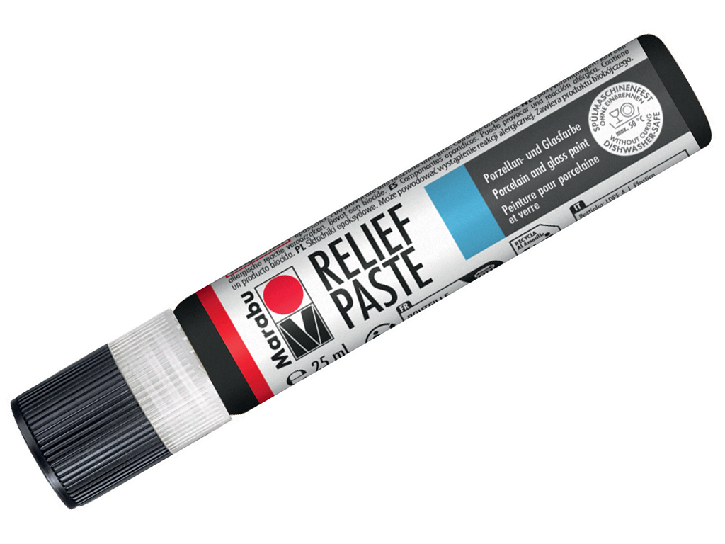 Portselani-ja klaasivärvi kontuur Marabu 25ml 073 black