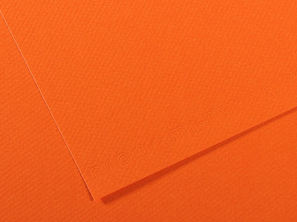 Popierius piešti pastele MiTeintes A4/160g 453 orange