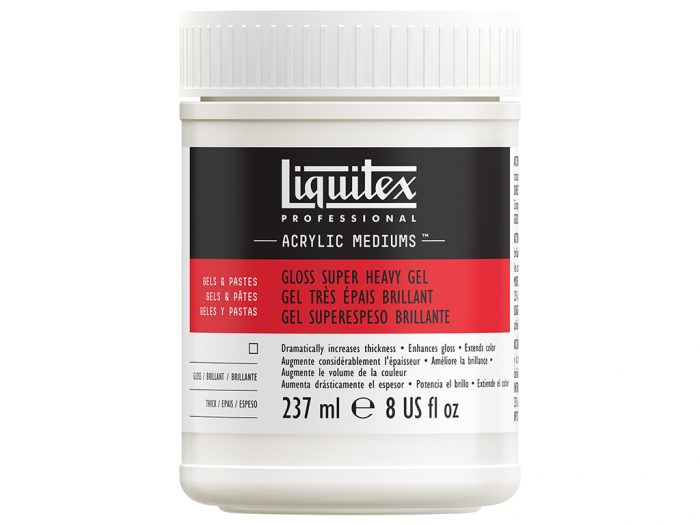 Gloss super heavy acrylic gel medium Liquitex - 1/2