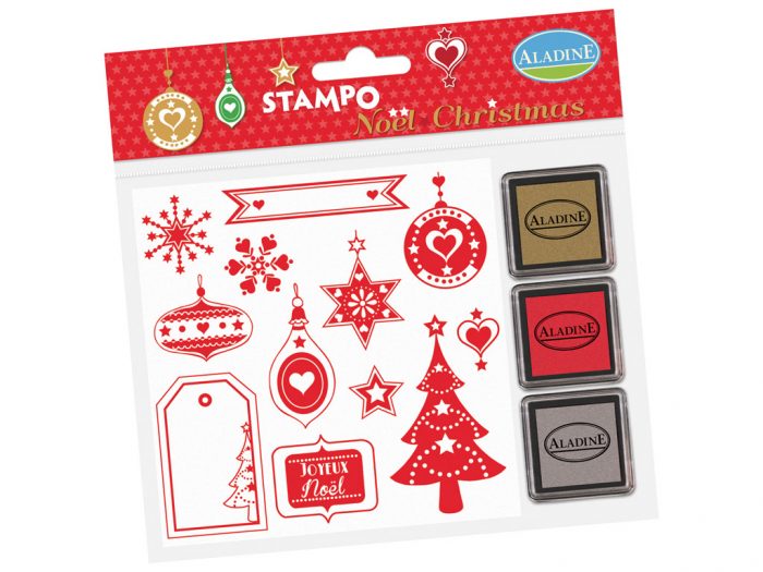 Templikomplekt Aladine Stampo Christmas