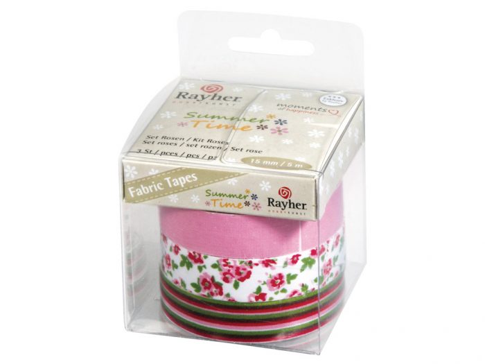 Fabric tape Rayher 15mmx2.5m - 1/3