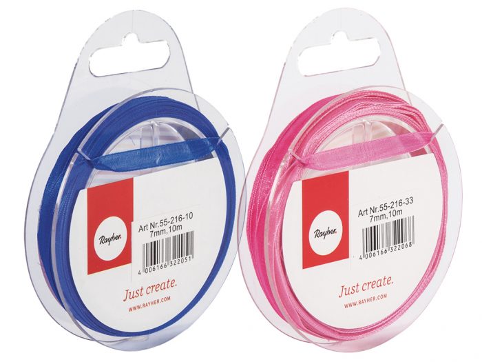 Organza ribbon Rayher 7mm