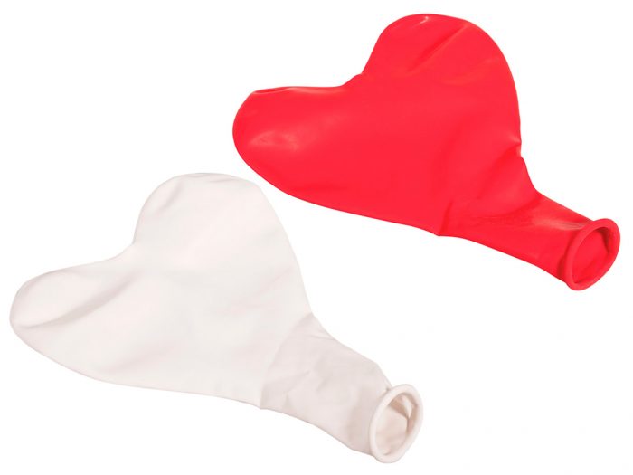 Latex balloon Rayher heart