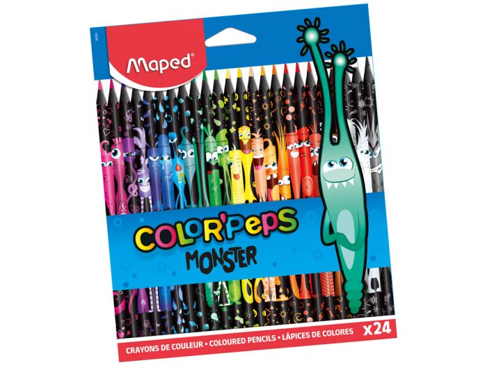 Colour pencils Maped Color’Peps Monster - 1/2