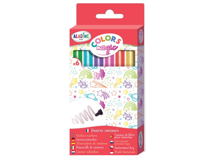 Flomasteris Aladine Kids Colors Magic - 1/3