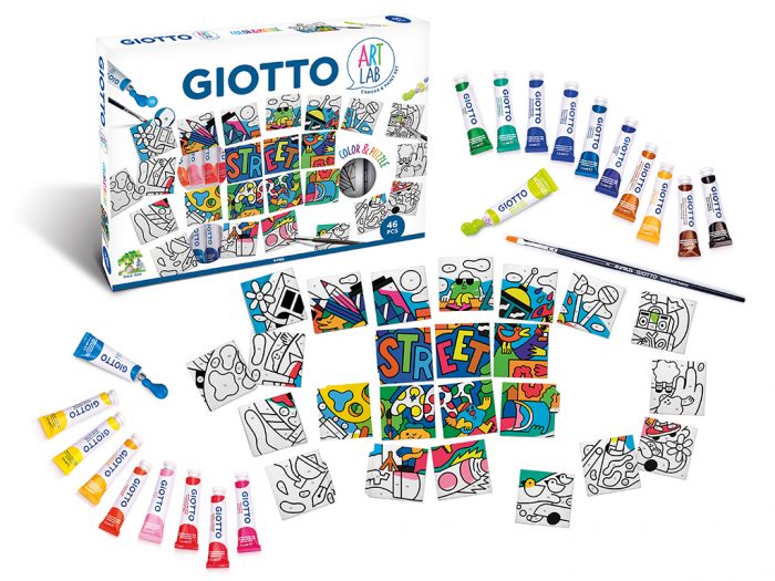 Meistravimo komplektas Giotto Art Lab Color&Puzzle - 1/2