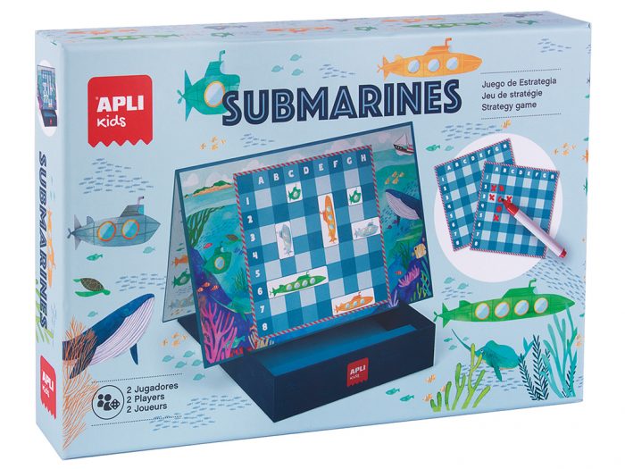 Magnetic board game Apli Kids Submarines - 1/2