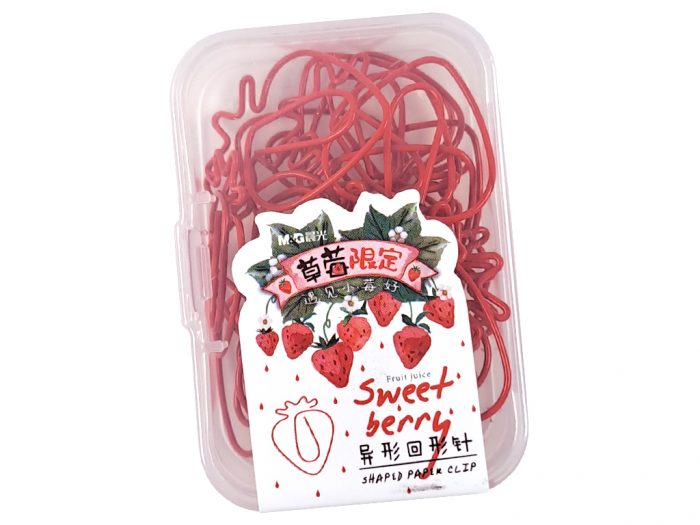 Paper clips M&G Sweet Berry