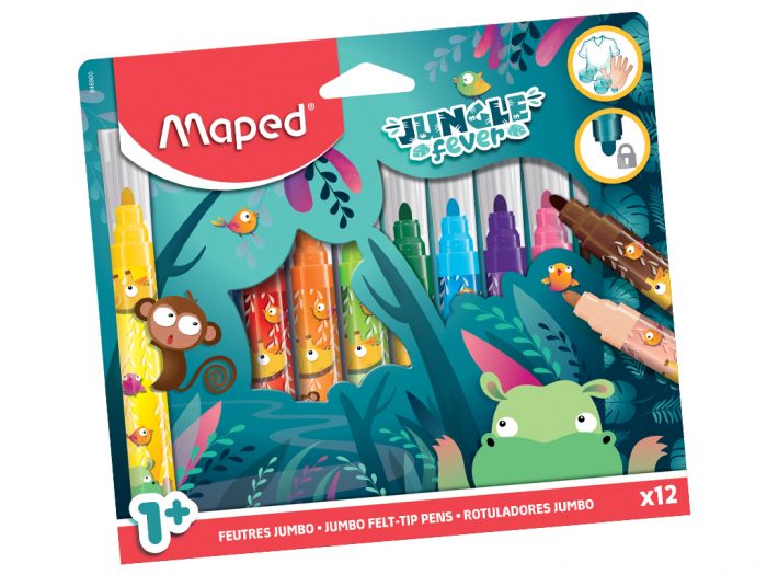 Flomasteri Maped ColorPeps Jungle Fever Jumbo - 1/2