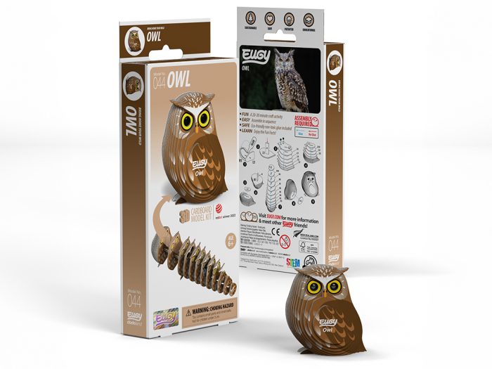 3D puzzle Eugy owl - 1/6