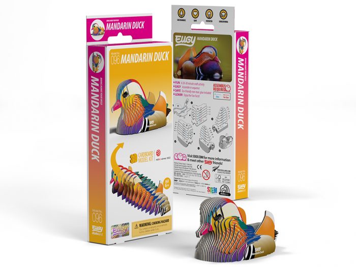 3D puzzle Eugy mandarin duck - 1/6