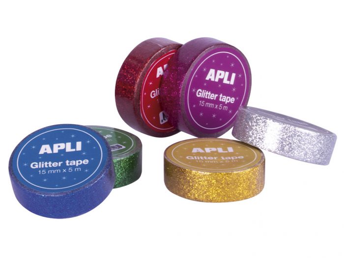 Līmlente Apli Glitter