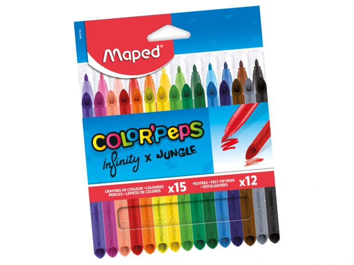 Colouring set Maped Color’Peps Jungle+Infinity - 1/4