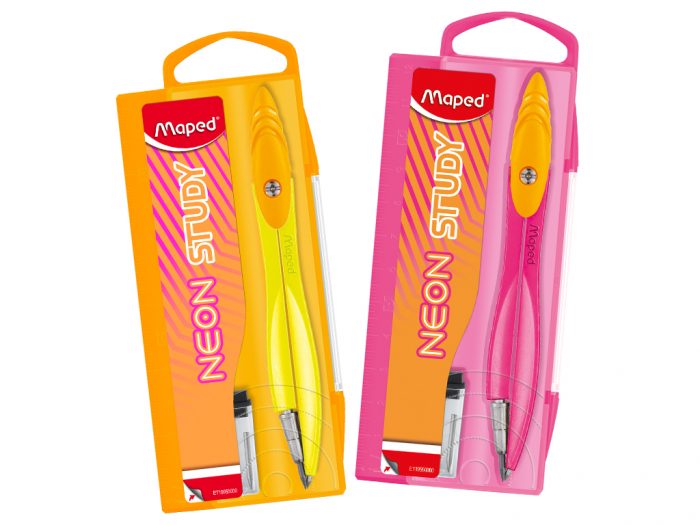 Sirkel karbis Maped Study Neon - 1/2