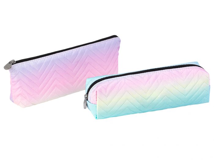 Pencil case Viquel square triangle Gradation