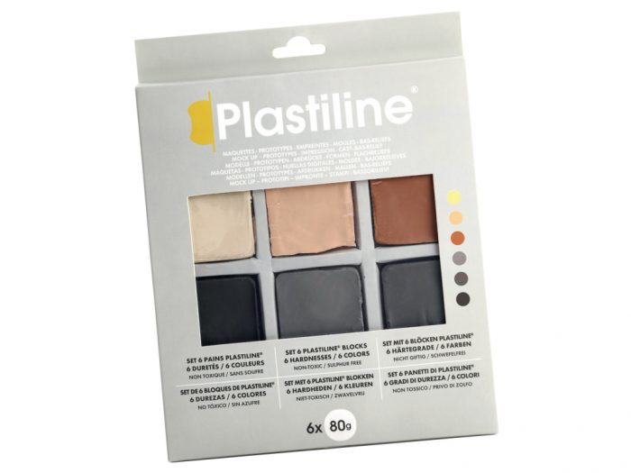Sculptor plasticine set Plastiline - 1/6