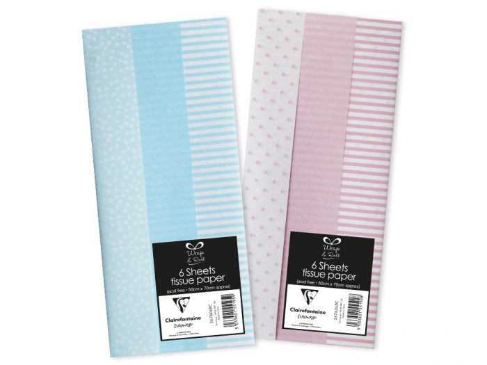 Tissue paper Clairefontaine 50x70cm folded