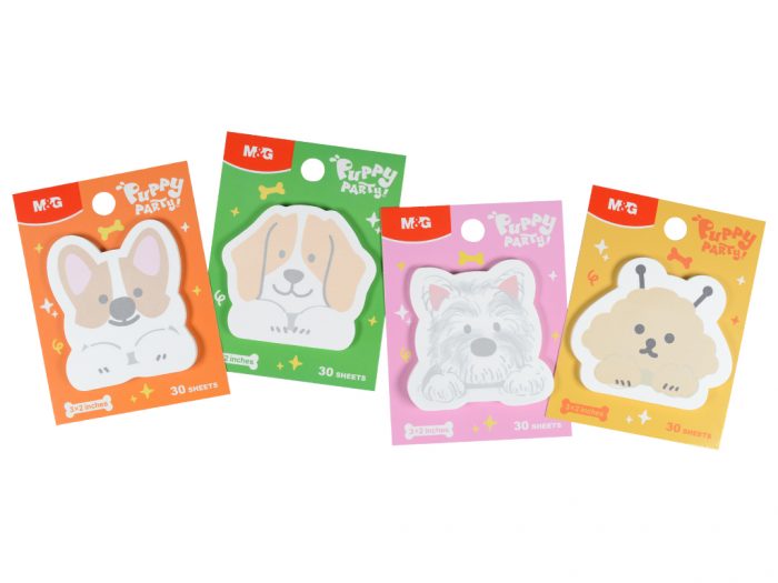 Sticky Note M&G Puppy Party