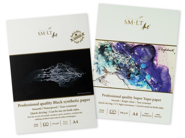 Sünteetilise paberi plokk Smlt Art Pro Yupo - 1/6