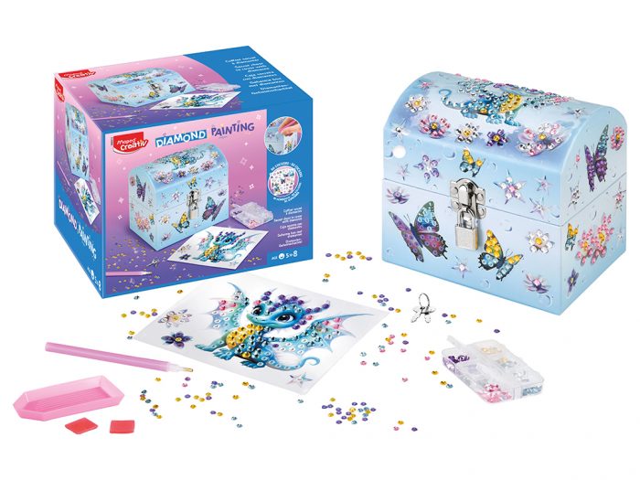 Crafting kit Maped Creativ diamond painting chest - 1/3