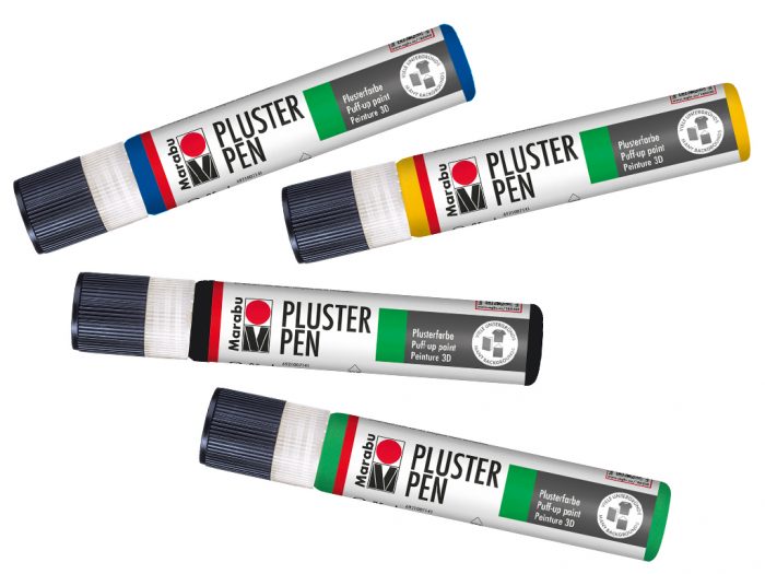 3D colour puff Marabu Pluster Pen 25ml - 1/6